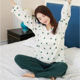 パジャマ ルームウエア レディース 綿 100％ 上下セット | BACKYARD FAMILY | 詳細画像7 