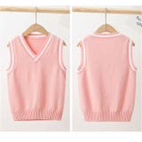 キッズ ニット ベスト vネック スクール | BACKYARD FAMILY | 詳細画像8 