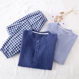 パジャマ ガーゼ メンズ 長袖 オールシーズン | BACKYARD FAMILY | 詳細画像10 