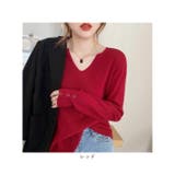 Vネックトップス シンプル | BACKYARD FAMILY | 詳細画像11