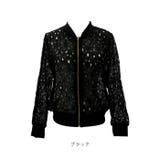 総レース ジップアップブルゾン 花柄 ８分袖 | BACKYARD FAMILY | 詳細画像15 