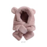 ふわふわ キッズマフラー 耳付き帽子 | BACKYARD FAMILY | 詳細画像16