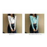 シンプルトップス Uネック 長袖Tシャツ | BACKYARD FAMILY | 詳細画像19
