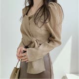 トップス スクエアネック ショート丈 | BACKYARD FAMILY | 詳細画像4 