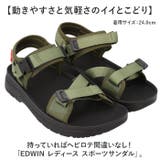 EDWIN レディース スポーツサンダル EW5223 | BACKYARD FAMILY | 詳細画像2