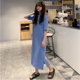 カジュアルロングワンピース 無地 | BACKYARD FAMILY | 詳細画像13 