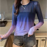 グラデーションカラートップス シアー | BACKYARD FAMILY | 詳細画像13 