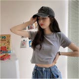 ショート丈トップス Tシャツ | BACKYARD FAMILY | 詳細画像4 