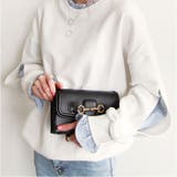 レディース トップス レイヤード風 重ね着風 長袖 | BACKYARD FAMILY | 詳細画像7 