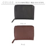 Lee 柔らかゴートレザー二つ折り財布 ラウンドファスナー | BACKYARD FAMILY | 詳細画像11 
