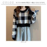 ギンガムチェック柄 春ニット ショート丈 | BACKYARD FAMILY | 詳細画像11