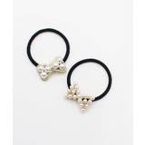 ショパンパールリボンヘアゴム(2type)(大きめパール) | BACKYARD FAMILY | 詳細画像2 