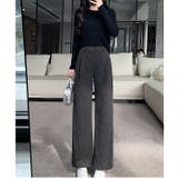 レディース ハイウエスト ストレートパンツ | BACKYARD FAMILY | 詳細画像5 