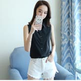 ノースリーブ ブラウス レディース | BACKYARD FAMILY | 詳細画像10