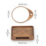 ウッドトレーがついた 丸い卓上ミラー | BACKYARD FAMILY | 詳細画像10 