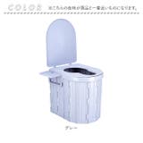簡易トイレ 防災グッズ 折り畳み式 ペーパーホルダーソフト便座 | BACKYARD FAMILY | 詳細画像10