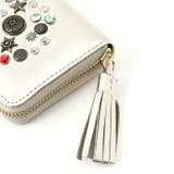 perche ペルケ マルチスタッズ ジャバラカードウォレット | BACKYARD FAMILY | 詳細画像14 