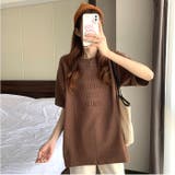 レディース トップス ロゴTシャツ 立体ロゴ おしゃれ | BACKYARD FAMILY | 詳細画像4