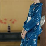 浴衣セット 紺青 花柄 | BACKYARD FAMILY | 詳細画像10