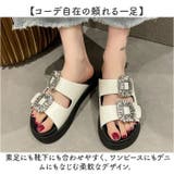 ビジュー サンダル 厚底 レディース おしゃれ | BACKYARD FAMILY | 詳細画像7 