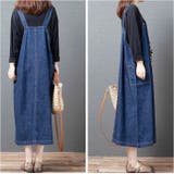 ジャンパースカート ワンピース デニム | BACKYARD FAMILY | 詳細画像3 