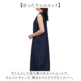ロングデニムワンピース ノースリーブ | BACKYARD FAMILY | 詳細画像5