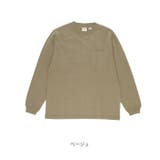 Goodwear 2w7 8518 袖リブ ポケット付き ロングTシャツ | BACKYARD FAMILY | 詳細画像18