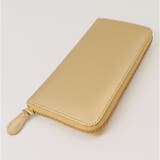 BEAMZSQUARE ゴールドレザーラウンドF長財布 | BACKYARD FAMILY | 詳細画像16