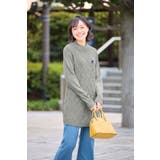 【FILA】ダイヤ柄ニットチュニック2色組 | BACKYARD FAMILY | 詳細画像2