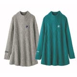 【FILA】ダイヤ柄ニットチュニック2色組 | BACKYARD FAMILY | 詳細画像5