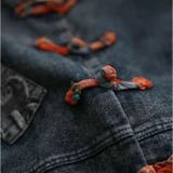 デニムベスト チャイナボタン アウター | BACKYARD FAMILY | 詳細画像8 