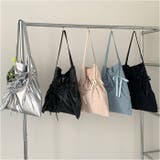 トートバッグ リボン くしゅくしゅ | BACKYARD FAMILY | 詳細画像3