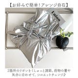 トートバッグ リボン くしゅくしゅ | BACKYARD FAMILY | 詳細画像4