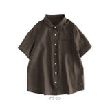 半袖シャツ トップス レディース ブラウス 無地 | BACKYARD FAMILY | 詳細画像15 