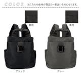 ブラックスクエアリュック | BACKYARD FAMILY | 詳細画像16 