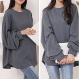 ワッフルトップス 長袖 無地 | BACKYARD FAMILY | 詳細画像9 