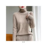 ニットセーター ハイネック トップス 首元レース | BACKYARD FAMILY | 詳細画像13 