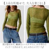 シアートップス レース 長袖 レディース | BACKYARD FAMILY | 詳細画像3 