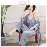 ルームウェア ロングガウン 3点セット sy560 | BACKYARD FAMILY | 詳細画像2