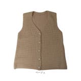 ニットベスト Vネック カジュアル | BACKYARD FAMILY | 詳細画像16 