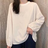 シンプルカットソー トップス ドロップショルダー | BACKYARD FAMILY | 詳細画像4 