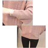 Vネックニット トップス バルーン袖 | BACKYARD FAMILY | 詳細画像10 