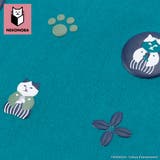 NEKONOBA ぷくぷくプリント フラットポーチ | BACKYARD FAMILY | 詳細画像9 
