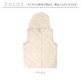 ダウンベスト 中綿ベスト フード付き レディース 軽量 | BACKYARD FAMILY | 詳細画像12 