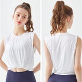 ヨガウェアタンクトップ 吸収速乾 | BACKYARD FAMILY | 詳細画像7