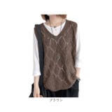 ニットベスト レディース  | BACKYARD FAMILY | 詳細画像14 