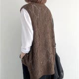 ニットベスト レディース  | BACKYARD FAMILY | 詳細画像8 