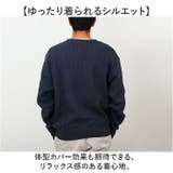JEMORGAN ビッグワッフル BIGSIZEクルーネックL S | BACKYARD FAMILY | 詳細画像3 