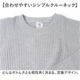 JEMORGAN ビッグワッフル BIGSIZEクルーネックL S | BACKYARD FAMILY | 詳細画像4 