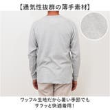 JEMORGAN CVCワッフル ラグラン裾ラウンドL S-T | BACKYARD FAMILY | 詳細画像5 